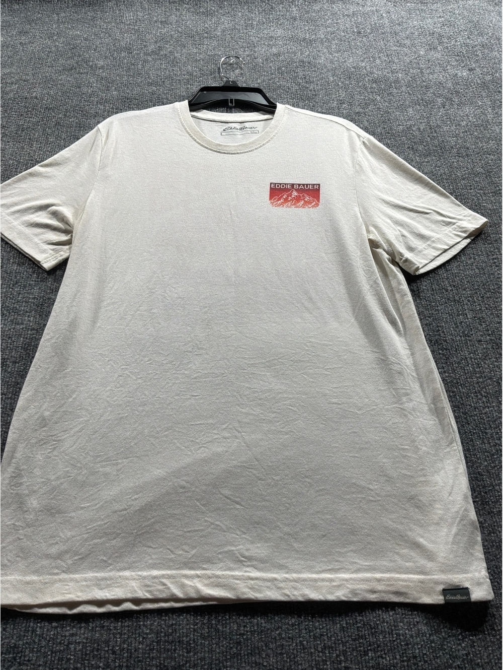 Eddie Bauer beige graphic T-shirt